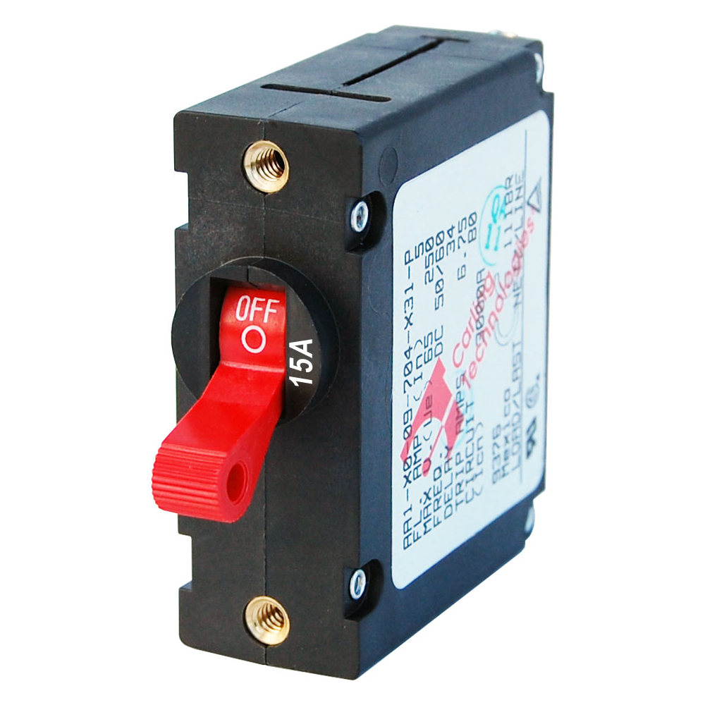 Автоматический выключатель однополюсный Blue Sea A-Series 7209 32/240 В 15 А красный