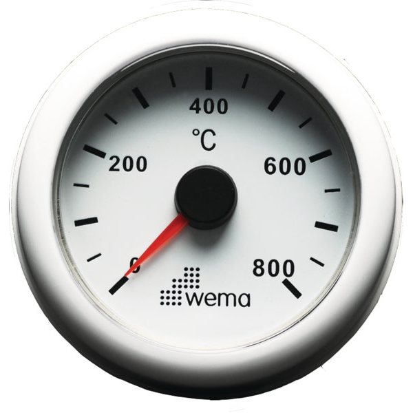 Wema Индикатор температуры выхлопных газов Wema IMTR-WW-0-800 12/24 В 0 - 800 °C
