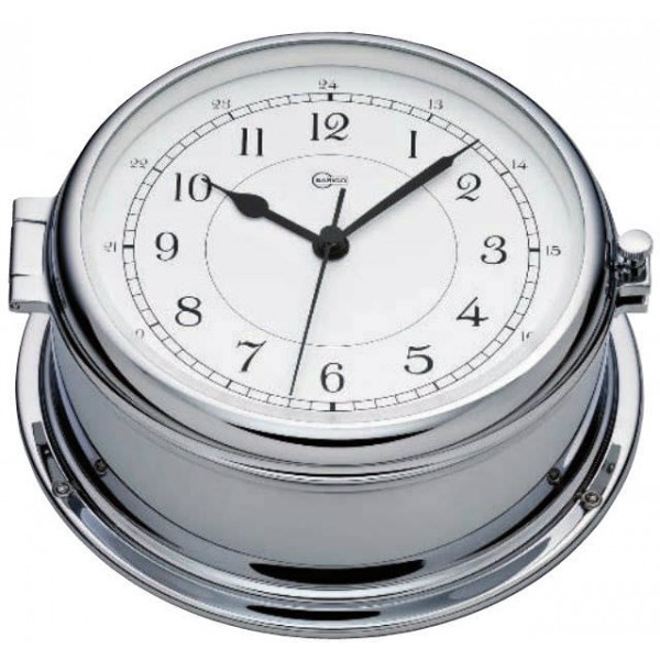 Barigo Часы-иллюминатор кварцевые Barigo Skipper 587CR 180 x 70 мм хромированные