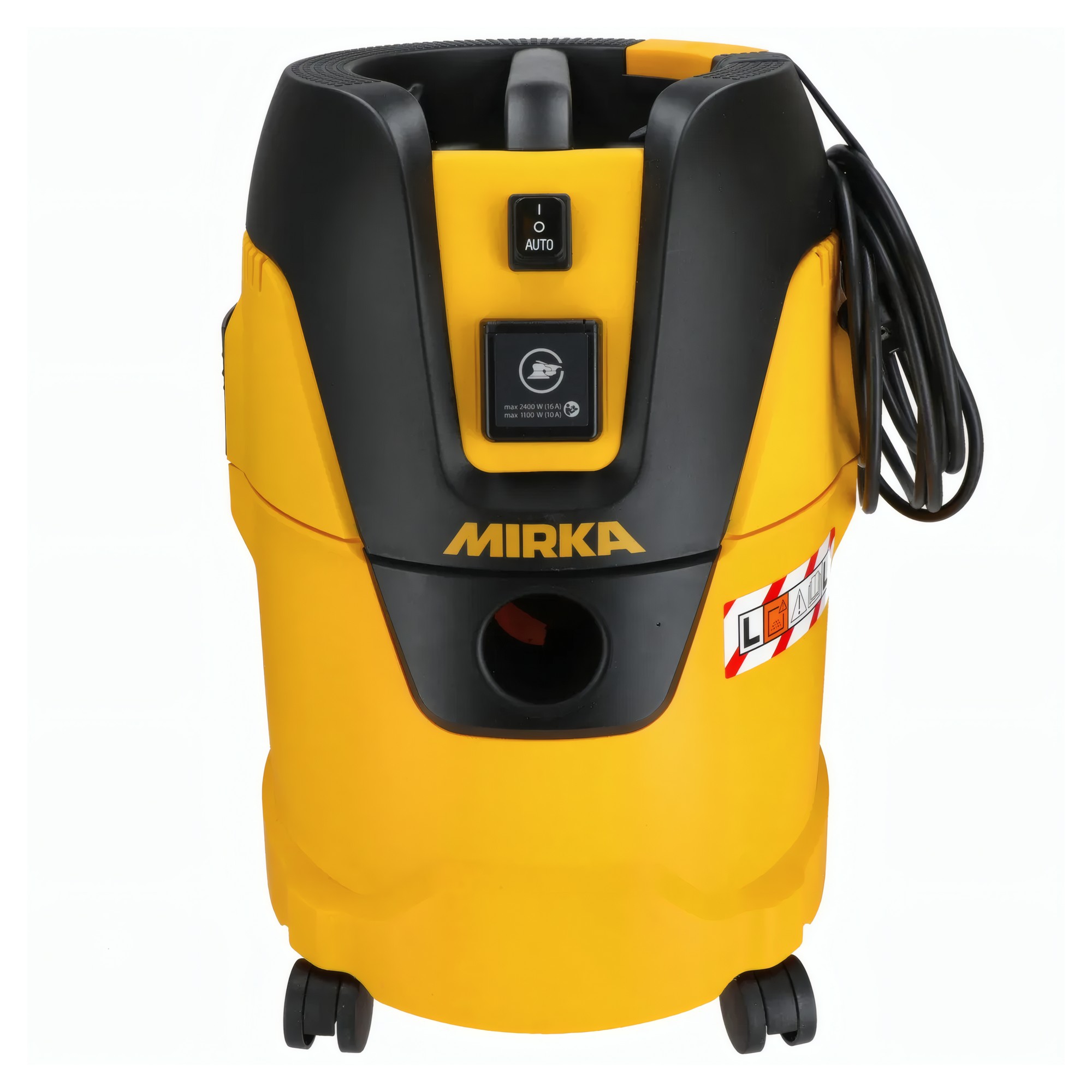 Строительный пылесос Mirka Dust Extractor 1125L 8999000222 220-240В 1200Вт 25л 61дБ IPX4 375x390x530мм для сухой и влажной уборки