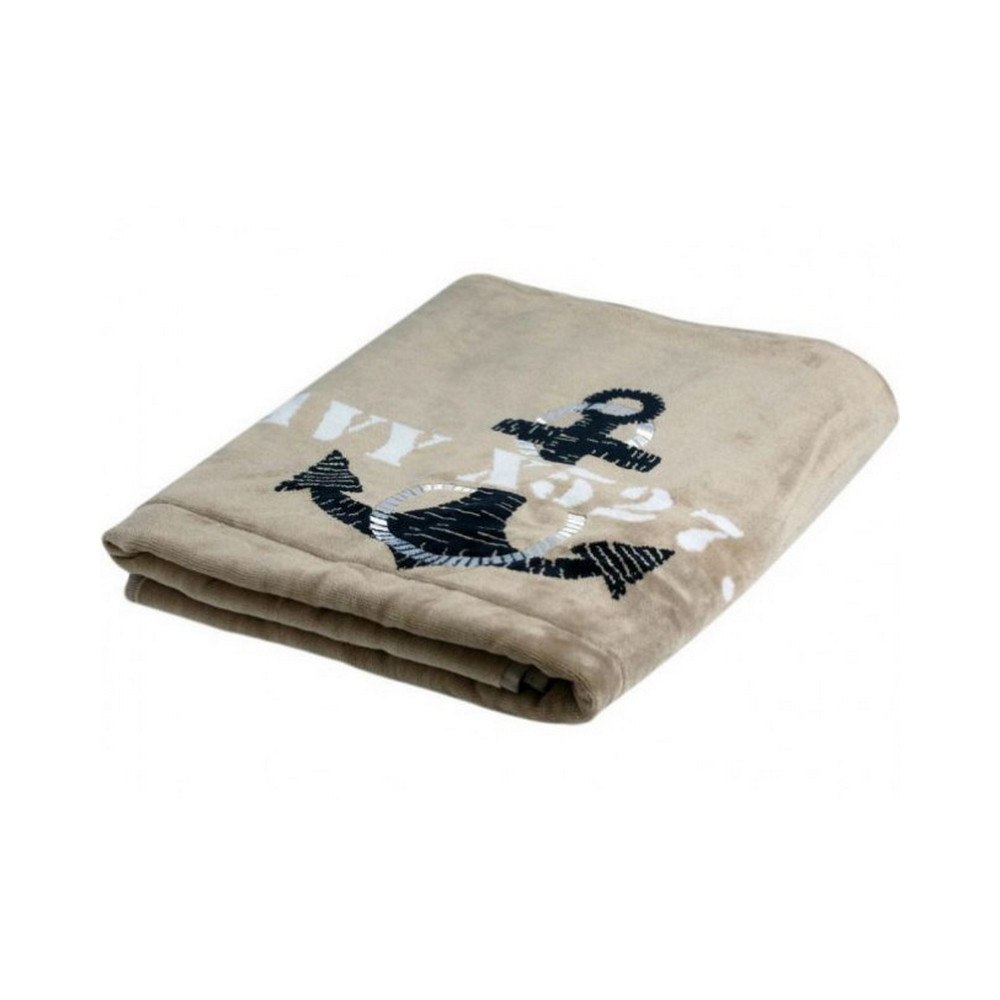 Пляжное полотенце из махровой ткани с надувной подушкой Marine Business Free Style 50001 1800x1000мм бежевое