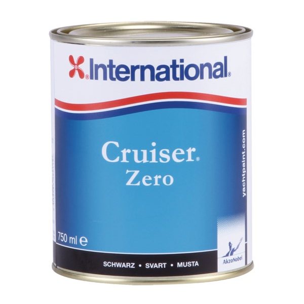 International Краска самополирующаяся необрастающая чёрная International Cruiser Zero 750 мл