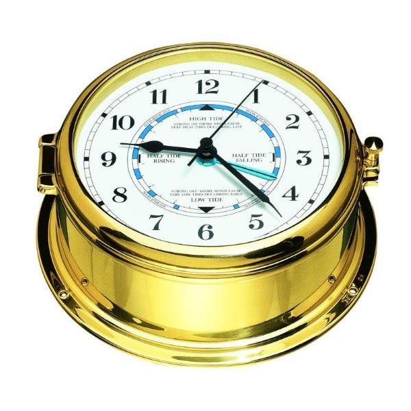 Barigo Часы-иллюминатор Barigo Skipper 587MSTT 180 x 70 мм с показателем приливов