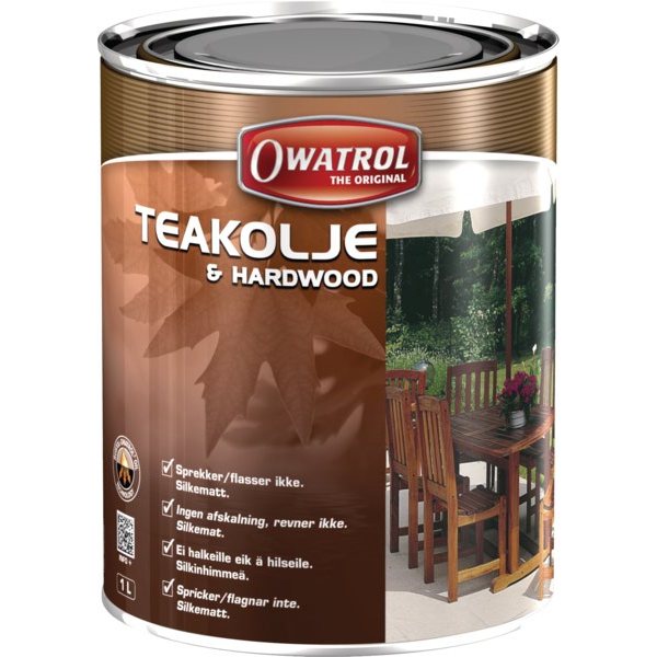 Owatrol Тиковое масло Owatrol Teakolje & Hardwood 1 л