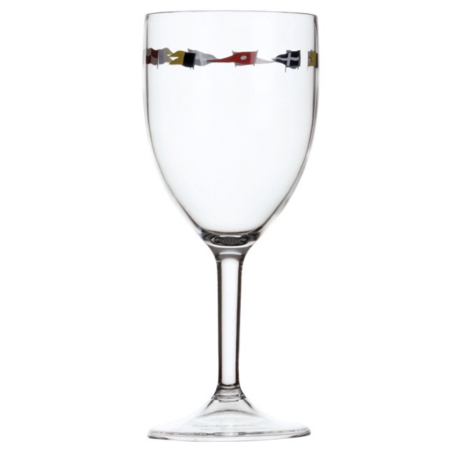 Набор бокалов для вина Marine Business Regata 12104 186мм Ø75мм 300мл 6шт из метилстирола
