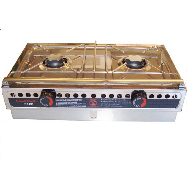 CookMate Спиртовая плита с двумя горелками CookMate 3100 1,2 л 4,5 ч 464 x 137 x 262 мм