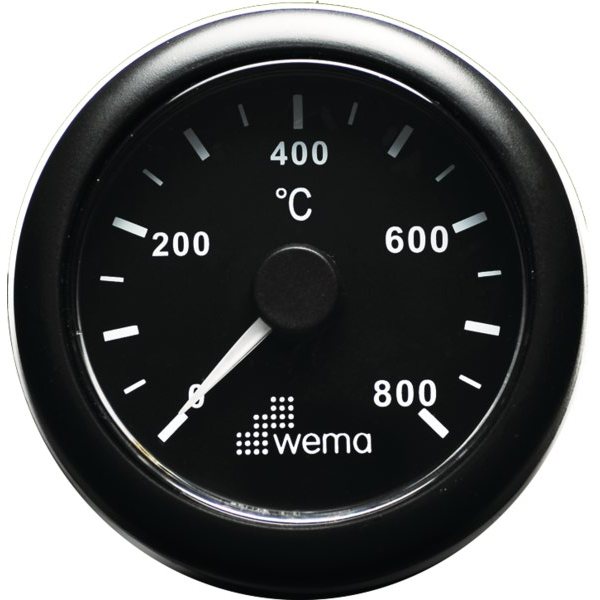 Wema Индикатор температуры выхлопных газов Wema IMTR-BB-0-800 12/24 В 0 - 800 °C