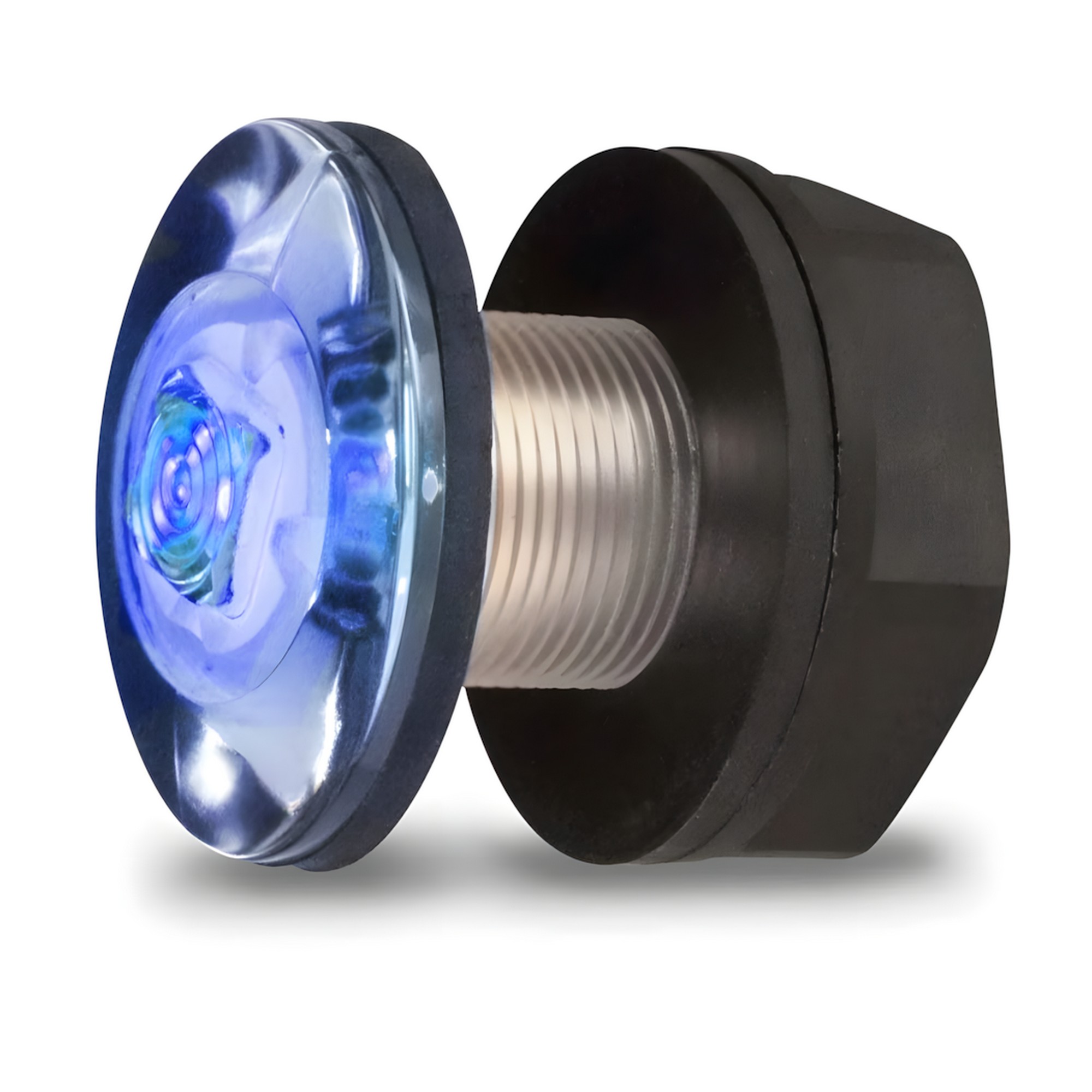 Светодиодная лампа Hella marine Livewell 2JA 998 543-031 12В 0,5Вт 0,04А IP67 для подсветки аквариума синий свет черный корпус