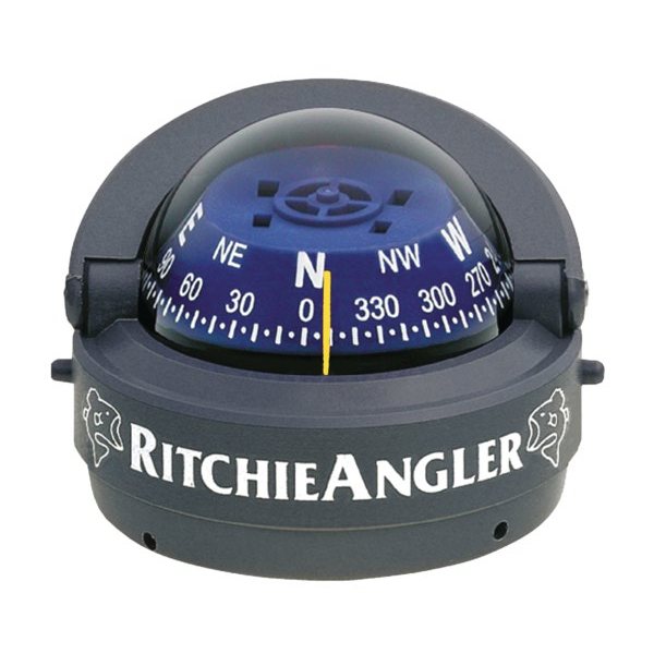 Ritchie Navigation Компас с конической картушкой Ritchie Navigation Explorer RA-93 серый/синий 70 мм 12 В устанавливается на поверхность