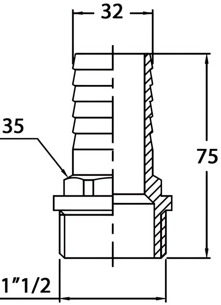 shtucer maestrini roma 7156hx32 1 12 dlya shlanga 32mm iz latuni.jpg shtucer maestrini roma 7156hx32 1 12 dlya shlanga 32mm iz latuni.jpg