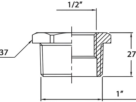 Perekhodnik pryamoj Maestrini 7241FxD 1x2 iz latuni.jpg Perekhodnik pryamoj Maestrini 7241FxD 1x2 iz latuni.jpg