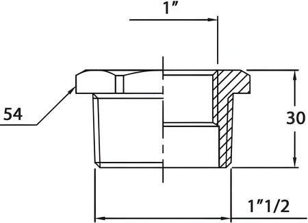 Perekhodnik pryamoj Maestrini 7241HxF 1 12x1 iz latuni.jpg Perekhodnik pryamoj Maestrini 7241HxF 1 12x1 iz latuni.jpg