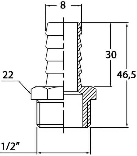 shtucer maestrini roma 7157dx8 12 dlya shlanga 8mm iz latuniт.jpg shtucer maestrini roma 7157dx8 12 dlya shlanga 8mm iz latuniт.jpg