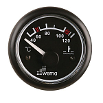 Индикатор температуры охлаждающей жидкости Wema IPTR-BB-40-120 300 - 23 Ом 12/24 В