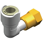 Коннектор угловой Whale Elbow Adaptor WX1531B 15 мм