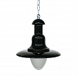 Светильник подвесной черный Foresti & Suardi 2162.CNS E27 220/240 В 77 Вт Ø 260 мм пескоструйная обработка стекла