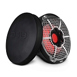 Сабвуфер DS18 NXL-10SUB/BK Ø254мм 35–250Гц 300-600Вт 2-4Ом IP65 светодиодная RGB-подсветка из черного полипропилена