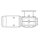 Мотор с редуктором Lewmar 68000534 12 В 1600 Вт для V4 / C4