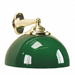 Светильник настенный Foresti & Suardi Porto Santo 3210.VM E27 220/240 В 105 Вт зеленое стекло