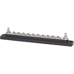 Шина контактная Blue Sea BusBar 2302 48/300В 150/130А 20 контактов без защитной крышки