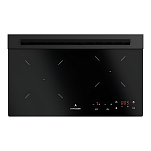Керамическая газовая сенсорная панель DynaCook C&Y X2 Mini 6-004381 460x280x70мм 12В 15Вт 2,6-2,9кВт 2 конфорки Ø105-150мм и Ø130-200мм вырез 441x261мм газ-коннектор Ø8мм 30мбар