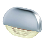 Светодиодная лампа Hella Marine 8560 Easy Fit 2JA 998 560-341 12/24В 0,5Вт 45x31,5мм кабель 100мм IP67 из сатинированного-хромированного пластика с янтарным светом