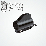 Цельный зажим Clamcleat CL235 67x36 мм нейлоновый для труб 30 - 32 мм