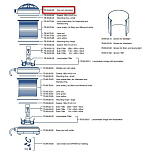 Верхняя крышка DHR 70.99.80.00 для навигационных огней DHR70N/DHR70N Duplex