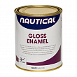 Эмаль высококачественная однокомпонентная белая Nautical Gloss Enamel NAU100/750BA 750 мл