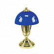 Лампа настольная Foresti & Suardi Porto Mendes 3124.BLU E27 220/240 В 70 Вт синее стекло