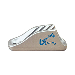 Стопор щелевой Clamcleat CL254 Racing Midi для троса Ø4-8мм 71x18x27мм из серого алюминия