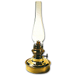 Лампа масляная настольная Foresti & Suardi LAMP185 250 мм прозрачное стекло