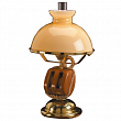 Лампа настольная лакированная Foresti & Suardi "Полиспаст" Porto Marghera 3131.BLU E27 220/240 В 105 Вт синее стекло