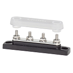 Шина контактная Blue Sea Mini BusBar 2315 48/300В 100А 4 клеммы с защитной крышкой