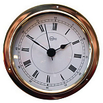 Часы кварцевые судовые Barigo Tempo S 6710MS 88x25мм Ø70мм из полированной латуни
