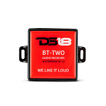 Аудиоприемник DS18 BT-TWO 12В 20мА Bluetooth 4.0 IP65 совместим с Android/iOS со встроенным предохранителем