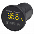 Цифровой мини амперметр Blue Sea 1732 12/24 В -100 - +100 А 40 мм с жёлтым OLED экраном