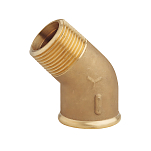  Колено из латуни Maestrini 7121G 45° 1 1/4