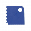 Шпатель из синей пластмассы для клея 100 мм