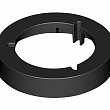 Чёрное кольцо-переходник Hella Marine 8HG 959 993-102 для крепления врезных светильников Hella Marine Slim Line накладным способом