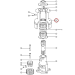 Барабан лебедки Lewmar 45001614 для лебедки 40ST