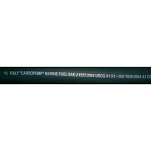 Специальный топливный шланг Hoses Technology Carbopomp/M10 TGLSL007016026040 Ø26ммx40м внутренний Ø16мм >10бар для дизельного топлива, биодизельного топлива и неэтилированного топлива из чёрной резины армированной синтетической нитью