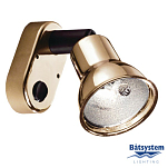 Бра галогеновое Batsystem Frilight Minispot 8658G 10 Вт золотистый корпус