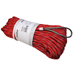 Готовый конец со скобой FSE Robline Globe 5000 MK3 7150723 Ø8мм 30м красный с белой маркировкой из синтетического троса