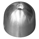 Алюминиевый анод Tecnoseal 02480AL Ø49x42мм полусферический для подруливающих устройств Sidepower