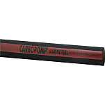 Специальный топливный шланг Hoses Technology Carbopomp/M/15T TGLSL007051065020 Ø65ммx20м внутренний Ø51мм >10бар для дизельного топлива, биодизельного топлива и неэтилированного топлива из чёрной резины армированной синтетической нитью