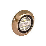 Светодиодный подводный светильник Lumitec SeaBlazeX2 RGBW 101515 10-30В 2,5-5А 60Вт 6000лм 6500°К IP68 красный/зеленый/синий/белый свет бронзовый корпус