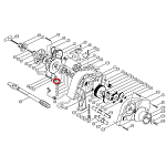 Ведущий вал для цепной звездочки Lewmar 531-006 подходит для брашпиля Horizon 1500