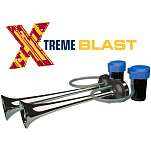 Электропневматический звуковой сигнал Marco Xtreme Blast XB2 11236012 12 В 36 А 338/422 Гц 116 дБ с двумя компрессорами