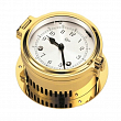 Часы-иллюминатор кварцевые с боем Barigo Admiral 1492MS 140x80мм Ø100 из полированной латуни